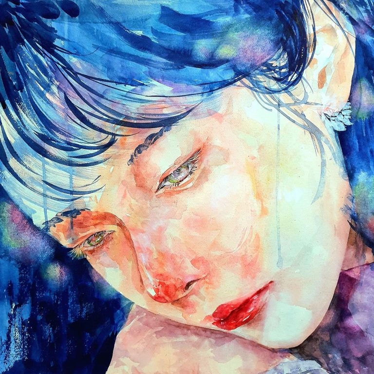 빙 작가님 수채화 작품